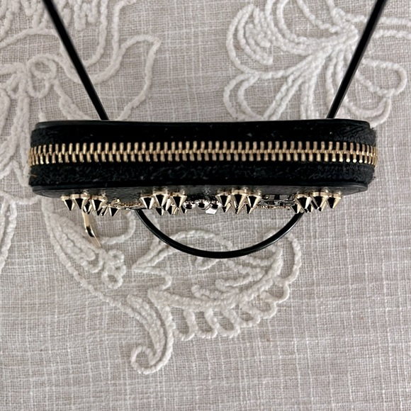 Christian Louboutin Authentic Panettone Studded Black Leather Wallet with COA - Picture 7 of 16